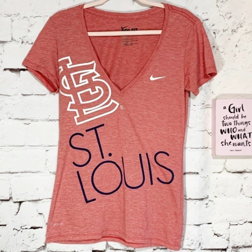 NIKE Dry-Fit St. Louis Cardinal Baseball T- Shirt
